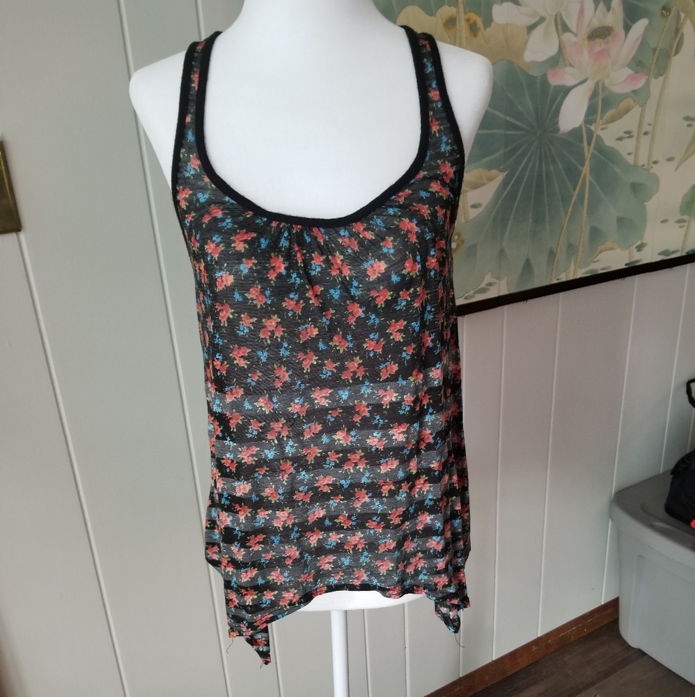 Soprano Floral Racerback Tank